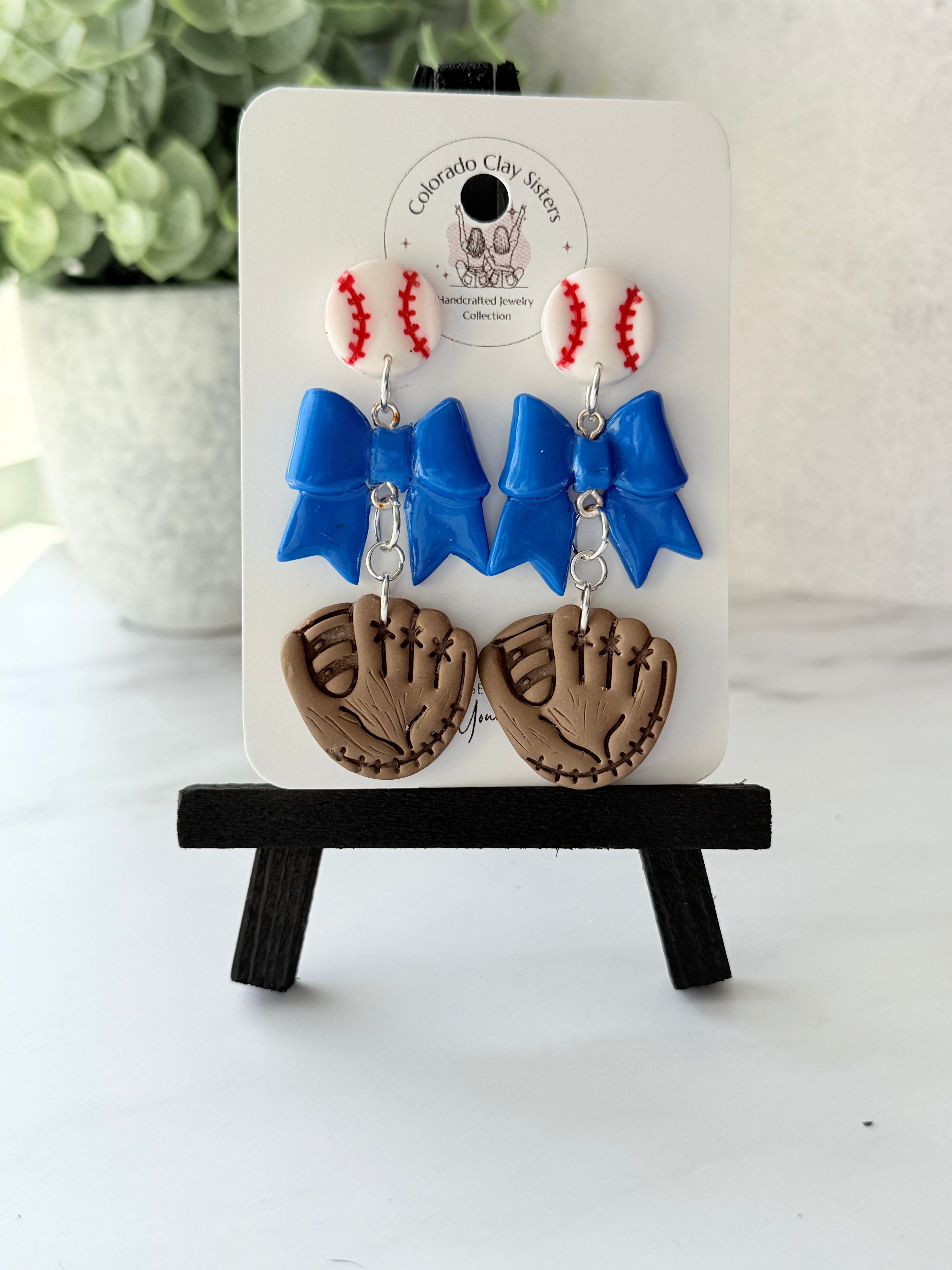 Baseball + Bow + Glove