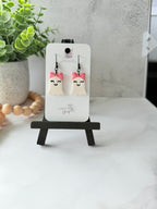 Happy Ghost Dangle Earrings