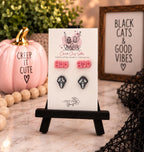 Handmade Halloween Polymer Clay Stud Earrings - Halloween Studs Collection