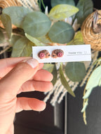 Fall Stud Earrings | Handmade Polymer Clay Earrings | Pumpkin Leaf Sunflower Acorn Earrings | Autumn Earrings | Thanksgiving Jewelry