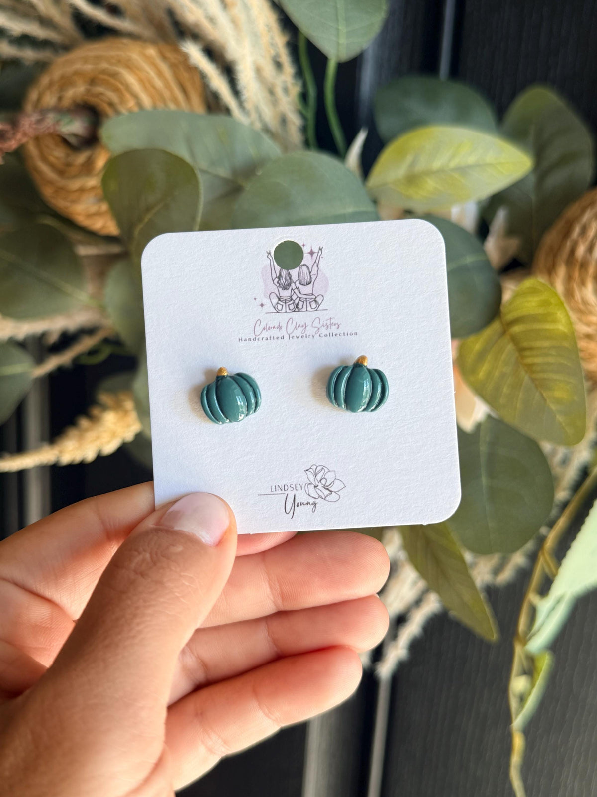 Pumpkin Stud Earrings, Fall Polymer Clay Earrings, Mini Pumpkin Earrings, Autumn Jewelry, Thanksgiving Earrings, Teacher Gift, Fall Gift
